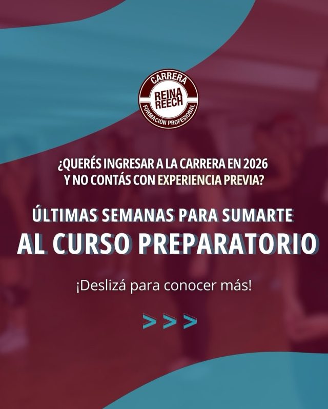 Últimas semanas para sumarte al
CURSO PREPARATORIO 💃🏻

Si no tenés experiencia o queres reforzar tus conocimientos para rendir el examen de ingreso ¡Es ideal para vos 🤩! 

Vas a tener clases de:
👉🏼 Jazz
👉🏼 Clásico 
👉🏼 Urbana 

¡Entrenate con nosotros! Pedinos info 📱

#Jazz #Clasico #Urbano #Cursopreparatorio #Carrera #Formacion #Danza