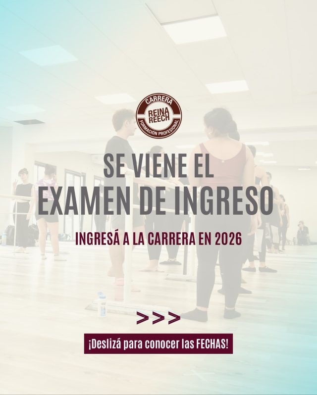 💃 Si soñás con dedicarte a la danza… ¡este es tu momento!

En 2026 podés formarte como:
✨ Bailarín Profesional, Coreógrafo y/o Profesor
✨ Intérprete en Danza

📅 Fechas del Examen de ingreso:

📍Presencial Turno noche: Martes 25/11 - Sede Caballito
🖥️ Online: Martes 25/11 - Vía zoom
📍Presencial Turno mañana : Miércoles 26/11- Sede Caballito

¡Formate y llevá tu danza al máximo nivel!

¿Qué estás esperando para dar el primer paso?
📩 Escribinos y reservá tu lugar