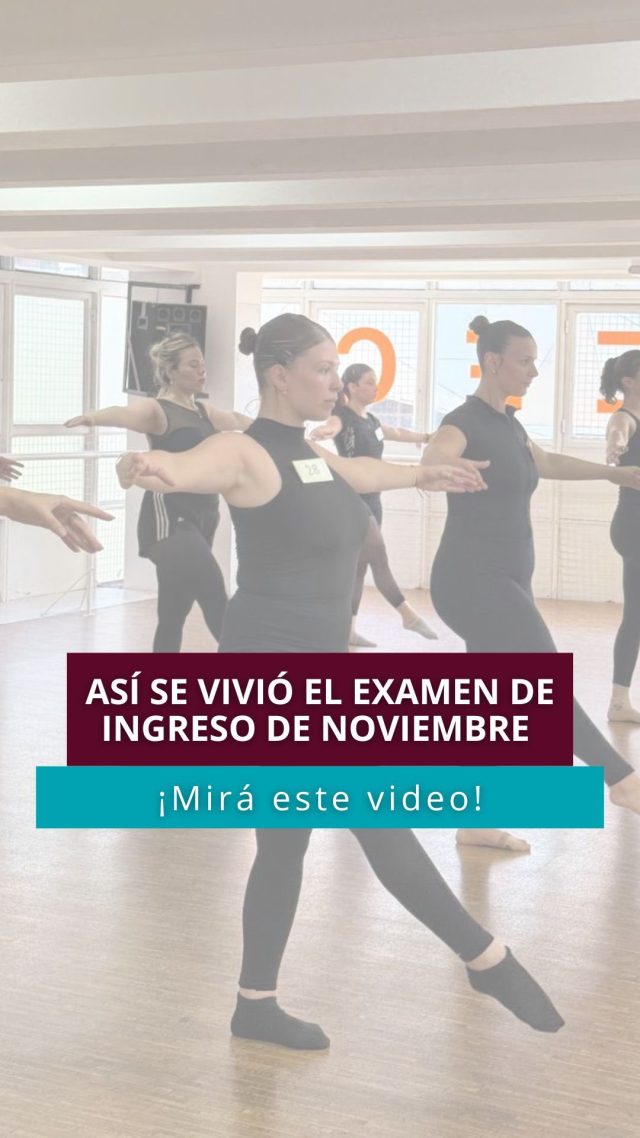 Así se vivieron los Exámenes de ingreso a la Carrera 💃🏻

Gracias a todos los que vinieron y eligen nuestra formación 🤩.

Muy pronto se viene un nuevo CURSO PREPARATORIO para ingresar a la Carrera en 2026‼️

Estén atentos/as 👀