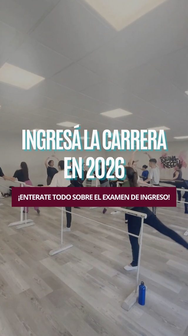 Ingresá a la Carrera en 2026 💥 ¡Ya podés sumarte al examen de ingreso!

📅 FECHAS
🔴 Presencial (turno noche): Mar 25/11 – Caballito
💻 Online: Mar 25/11 – Zoom
🔴 Presencial (turno mañana): Mié 26/11 – Caballito
 Carrera de:
✅ Bailarín Profesional ✅ Intérprete en Danza

¿Qué esperas para sumarte 🤩? Anotate ahora 📱