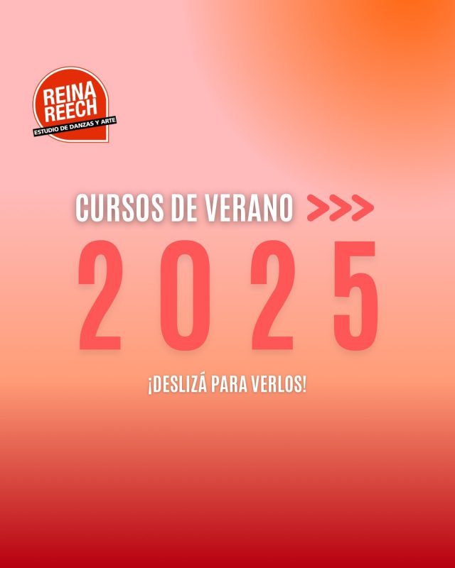 📢 Arrancá el año bailando ¡Deslizá para ver nuestros cursos de verano 💃🔥!

Clases para todas las edades con los mejores profes. 🎶✨ 

📍 Belgrano 
📍 Palermo 
📍 Caballito 

¡NO TE QUEDES SIN TU LUGAR!
📩 Consultas e inscripción por privado