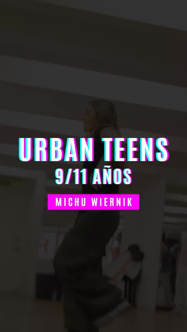 Levante la mano quienes aman URBANO 🙋🏻‍♀️

Hoy te mostramos un poco lo que se vive en las clases de URBAN TEENS con @michuwiernik 

Nos estamos preparando para las muestras de fin de año 🤩…