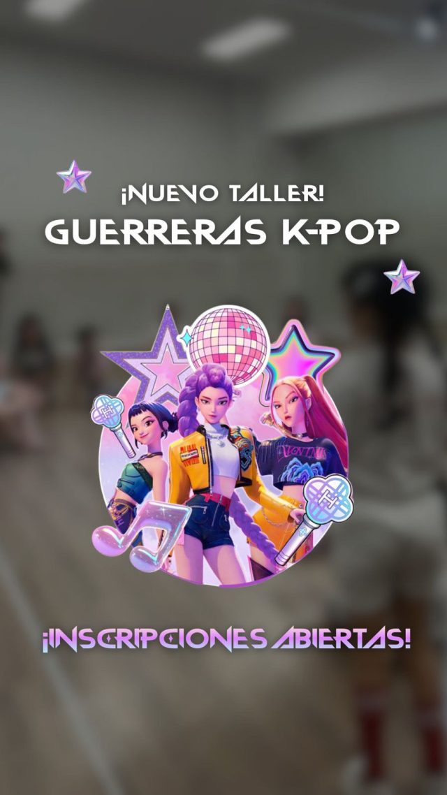 GUERRERAS K-POP EN ACCIÓN 🔥💜

Un nuevo taller para que bailen y se diviertan al ritmo del K-pop ✨🎶

🌈 Movimiento + música
✨ Mucha energía y diversión
✅ Hasta 6 años

📅 Viernes | 17:30 a 19 hs
📍 Sede Caballito
🚀 ¡Inscripciones abiertas!
