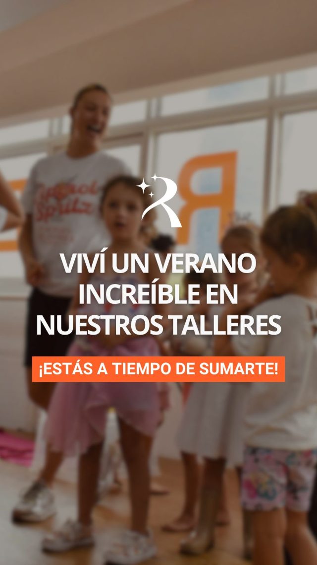 Ya arrancaron los talleres de verano y todavía estás a tiempo de sumarte 💛

Es un espacio de exploración, creatividad y encuentro, pensado para que los chicos y chicas se expresen y disfruten en un ambiente cuidado y lleno de energía 🌈

Grupos:
👉🏼 Hasta 6 años
👉🏼 De 7 a 11 años

📣 Inscripciones abiertas