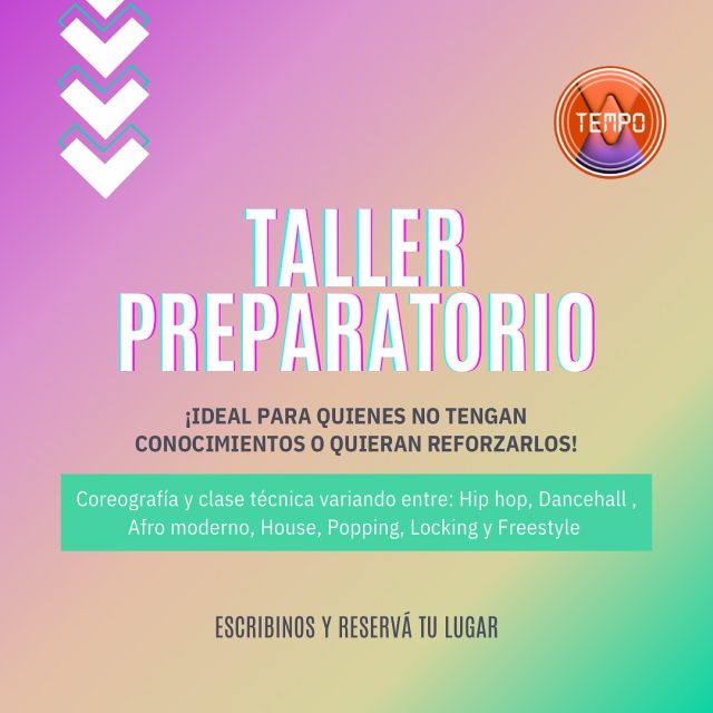 TALLER DE VERANO ☀️

¿Te gustaría ser parte de TEMPO 2025 pero no contas con experiencia previa?

Sumate a nuestro TALLER, es ideal para aspirantes sin conocimientos previos o para quienes deseen reforzar contenidos. 

Al finalizar el taller, se realizará la audición de ingreso 🚀. 

¡Las inscripciones ya están abiertas! 

¿Qué esperas para sumarte? Pedinos más info 📲