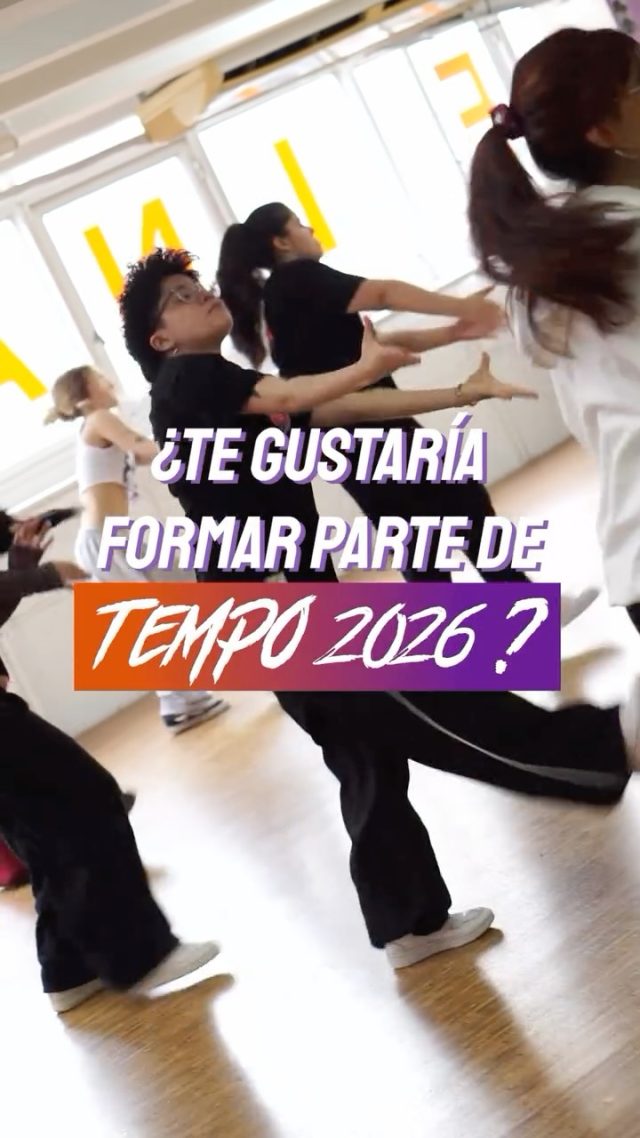 Falta muy poco para que puedas ser parte de TEMPO 2026 🔥

Últimas semanas para sumarte a la audición de ingreso 😎
👉🏼 La audición incluye una entrada en calor y una instancia coreográfica donde se evaluará tu coordinación, conexión musical y comprensión coreográfica.

📅 1 de diciembre – Sede Caballito 💬 Inscripción previa.

Sumate ahora 📱