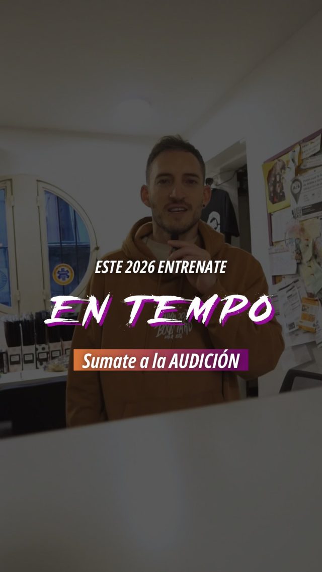 Formate en danzas urbanas y empezá tu camino en TEMPO en el 2026💥

Entrenate desde cero y viví la experiencia de formarte de manera profesional 🚀.

📅 Examen de ingreso: 1 de diciembre 📍 Sede Caballito

¡Este es tu momento 🧡!

Inscripciones abiertas 📱