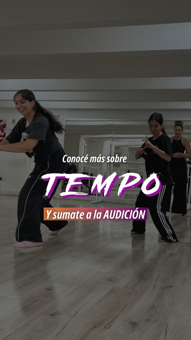 Formate en TEMPO y llevá tu danza al próximo nivel 😎
 👉🏼 Nuestra carrera en danzas urbanas propone un recorrido completo donde vas a entrenar técnica, musicalidad, composición, coordinación, performance y estilo, creciendo clase a clase con un equipo docente especializado.

✅ Próxima audición de ingreso: 1 de diciembre 📍 Sede Caballito

Si tenés ganas, compromiso y pasión… este es tu lugar.
 💬Inscripción previa ¿Te sumás?