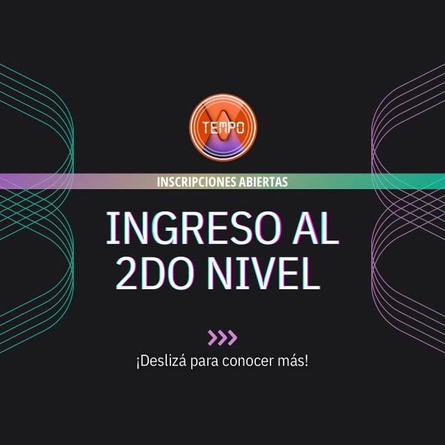 Si queres formarte en danzas urbanas pero ya contas con experiencia ¡llegaste al lugar indicado 🔥! 

Podes sumarte al 2do nivel de nuestra formación 🙌🏼

Los contenidos a evaluar serán:
- Intención de aplicar las bases de cada estilo.
- Definición del movimiento.
- Feeling con la música (groove).
- Relación con el espacio.
- Proyección del movimiento.

¡SUMATE A LA AUDICIÓN! PEDINOS INFO 📲